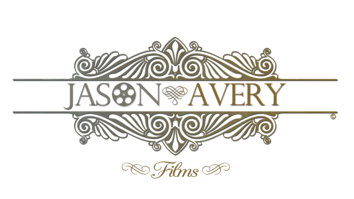 Jason Avery Films Logo in gold and silver